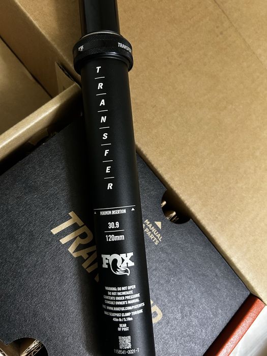 Espigão Fox Transfer Elite Performance 30.9/120mm