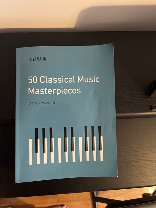 Livro Yamaha – 50 Classical Music Masterpieces – Partituras