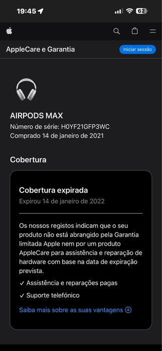 AirPods Max Apple – Como Novos