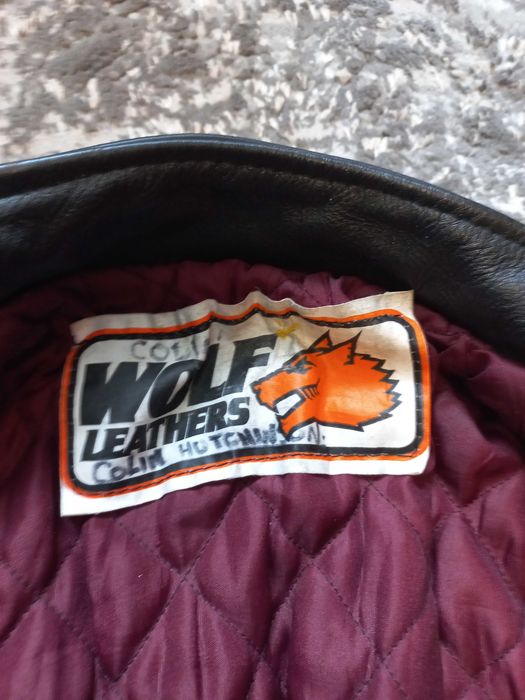 Куртка кожаная Wolf leathers england