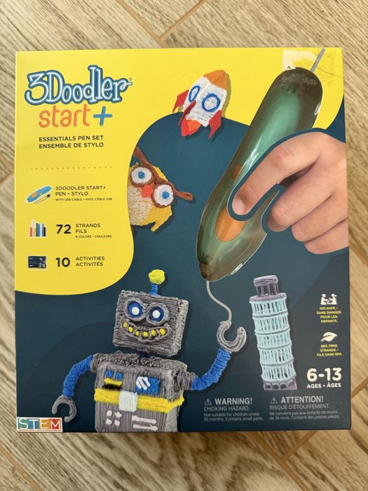 3D-ручка 3Doodler Start Plus для дитячої творчості