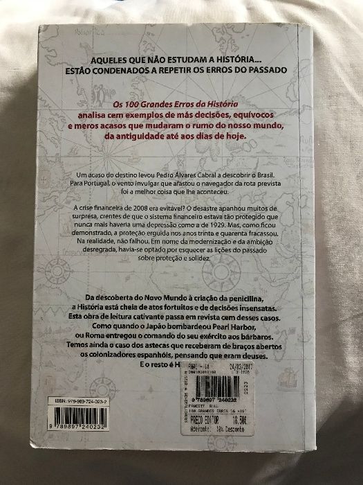 Os 100 grandes erros da historia