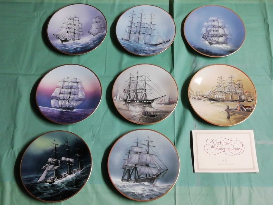 Pratos de colecção Clippers