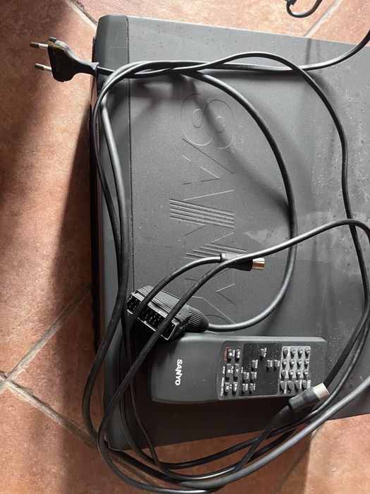 Leitor de vhs a funcionar