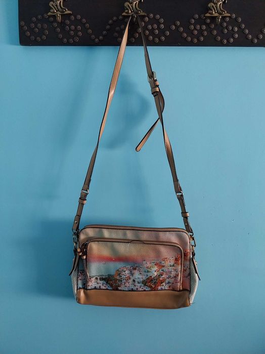 Bolsa/ Mala de ombro com estampado da Parfois, multicolorida