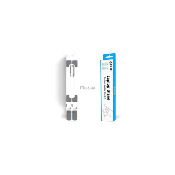 Підставка для ноутбука Orico 11-17", 7 положень 15°-45° черная, белая