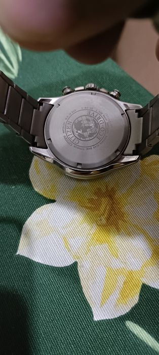 ! Citizen  Eco drive titanium + box . pilne ! 95 gram.jak nowy.