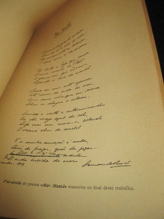 Livro Os Inéditos de Fernando Pessoa e os critérios do Gaspar Simões