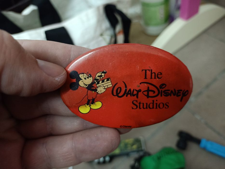 Crachá Vintage The Walt Disney Studios
