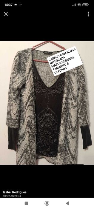 ROUPA MARCA DESIGUAL PREÇO NAS FOTOS