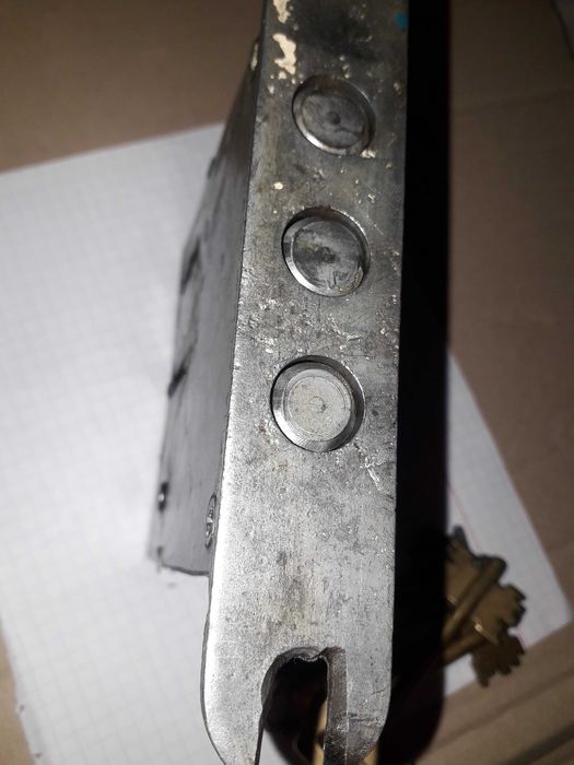 Замок гаражний дверной времен СССР