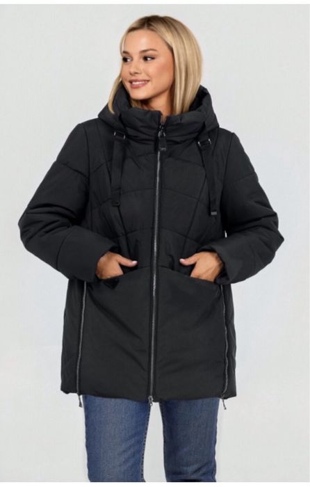 Куртка зимова в темно синьому кольорі. 50, 52, 56, 60