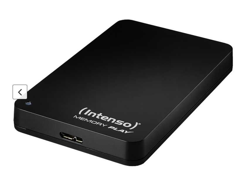 Dysk zewnętrzny HDD,  INTENSO Memory Play 1TB HDD, Nowy!