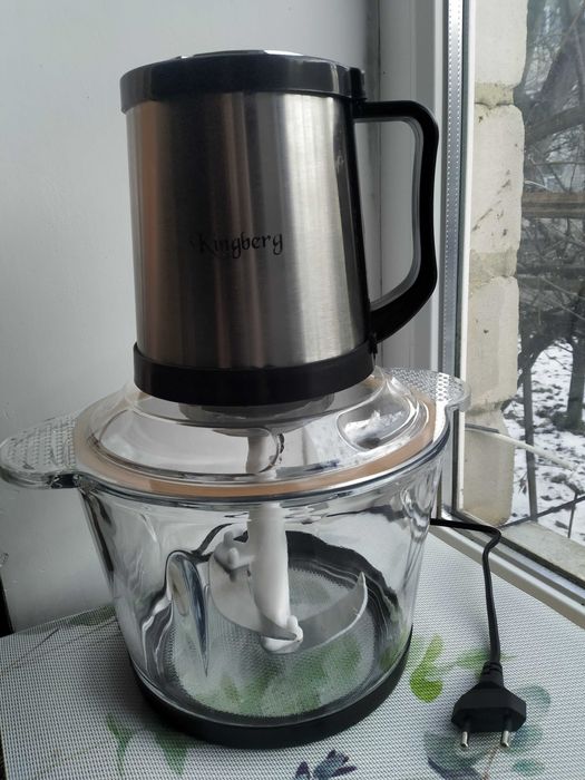 Продам подрібнювач (блендер/м'ясорубка) "Kingberg", об'єм 3 л, 800