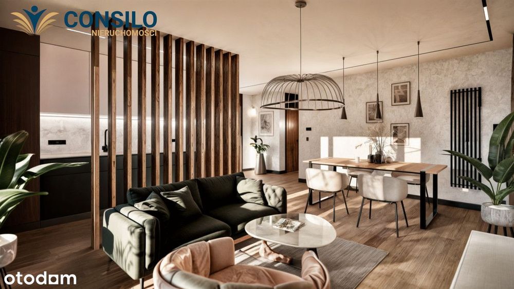 4 pokojowy apartament z ogrodem w zielonej okolicy
