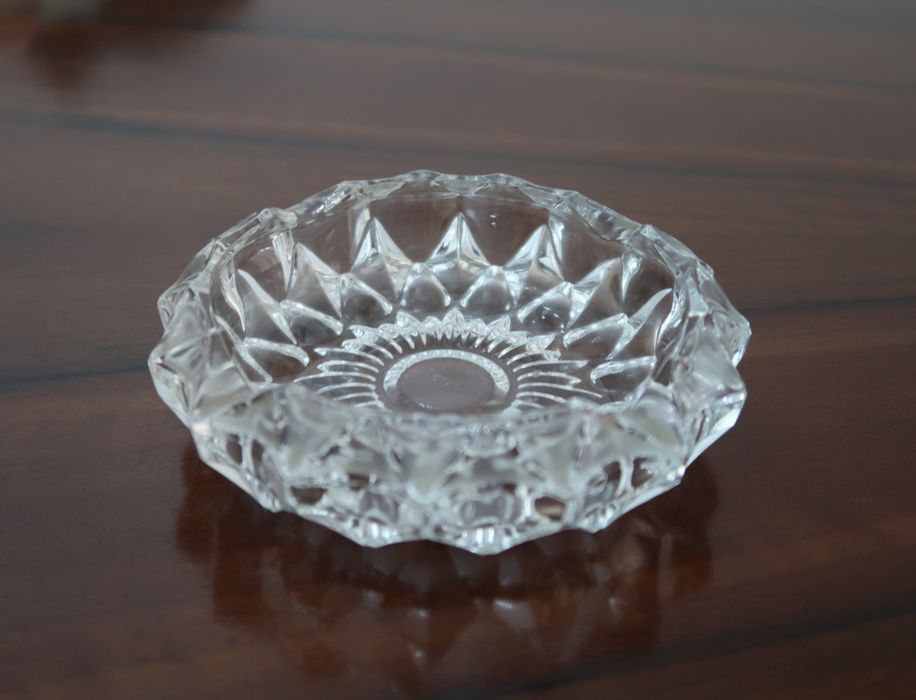 Cinzeiro em cristal d'Arques