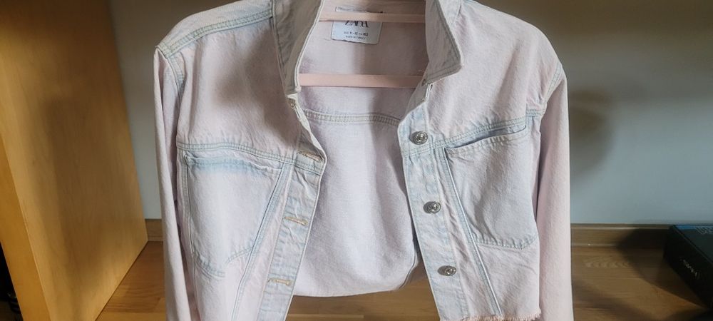 Katana kurtka jeansowa dziewczęca Zara rozm.152