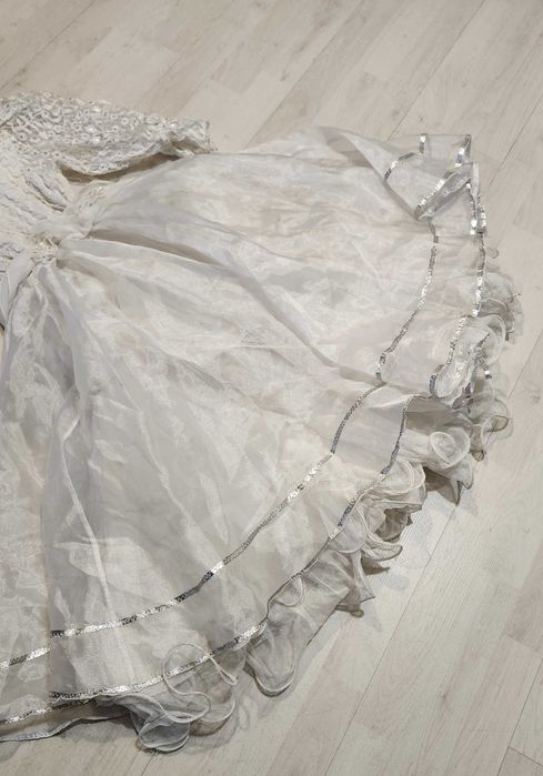 strój śnieżynka królewna królowa zima przebranie 1839