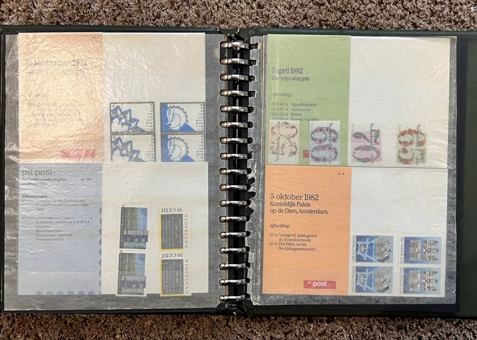 Selos + Álbum  Filatélico.