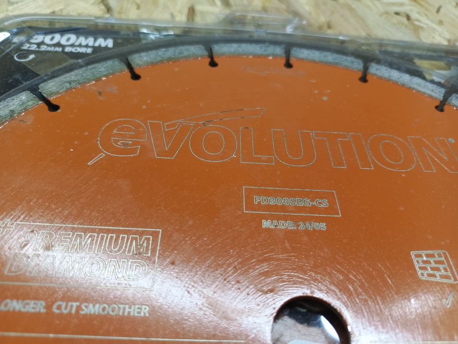 Tarcza diamentowa segment Evolution 300mm PREMIUM