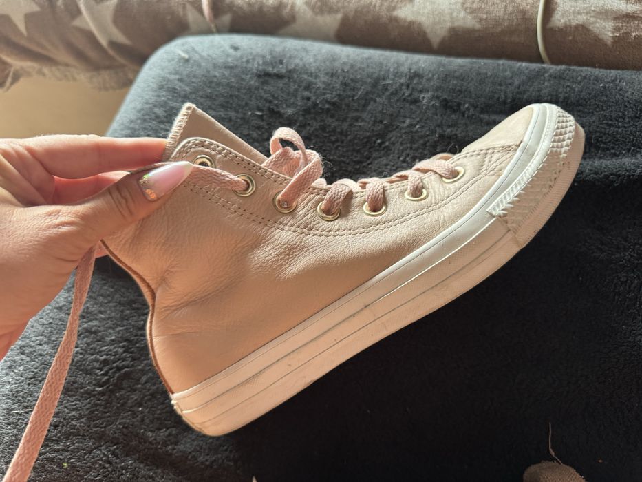 Converse trampki skorzane