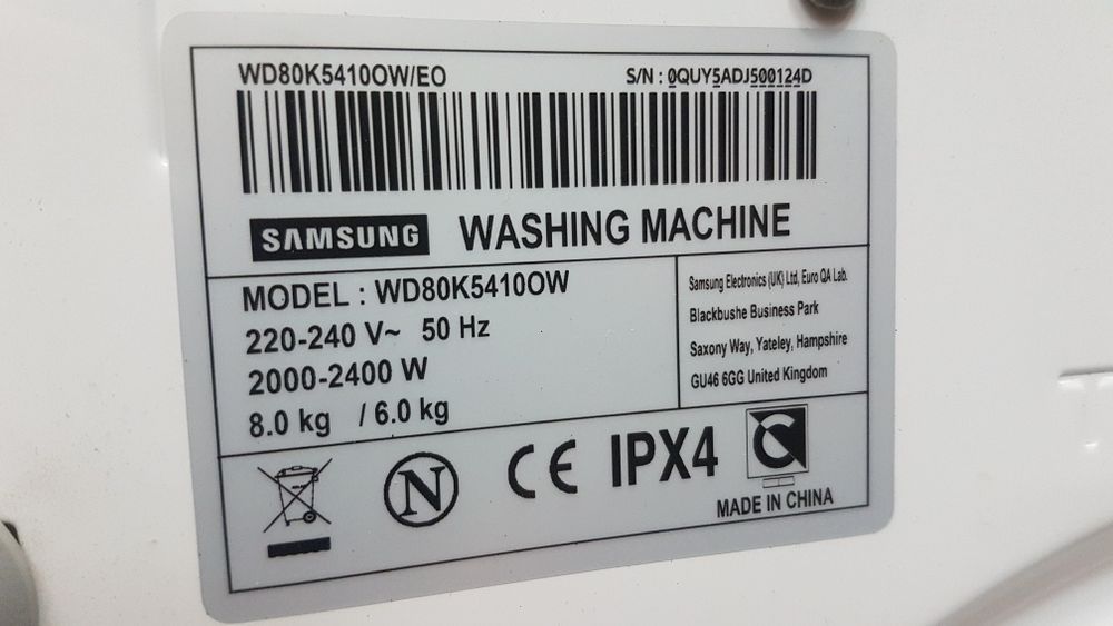 Pralko suszarka Samsung AddWash
