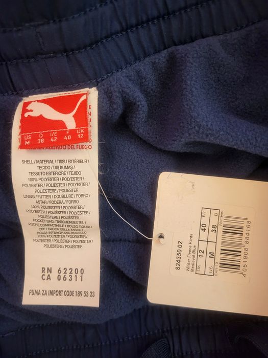 PUMA spodnie dresowe ocieplane damskie