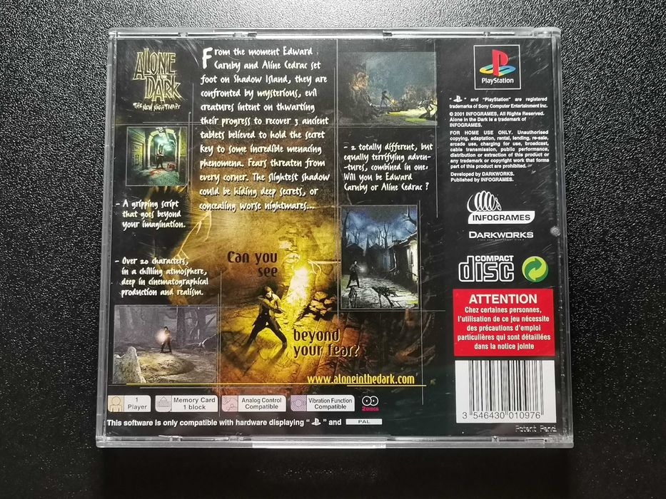 PlayStation Alone in the Dark The New Nightmare