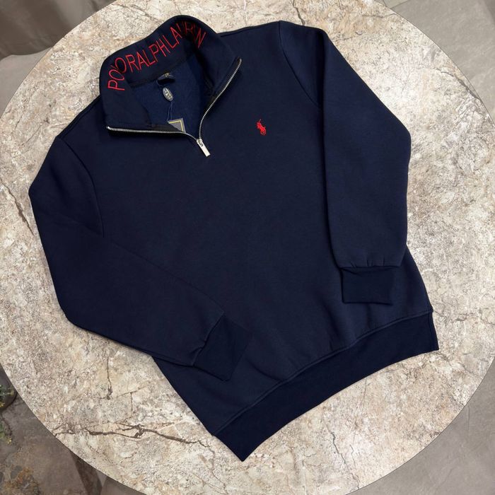 Мужская кофта свитер полу замок поло Polo Ralph Lauren