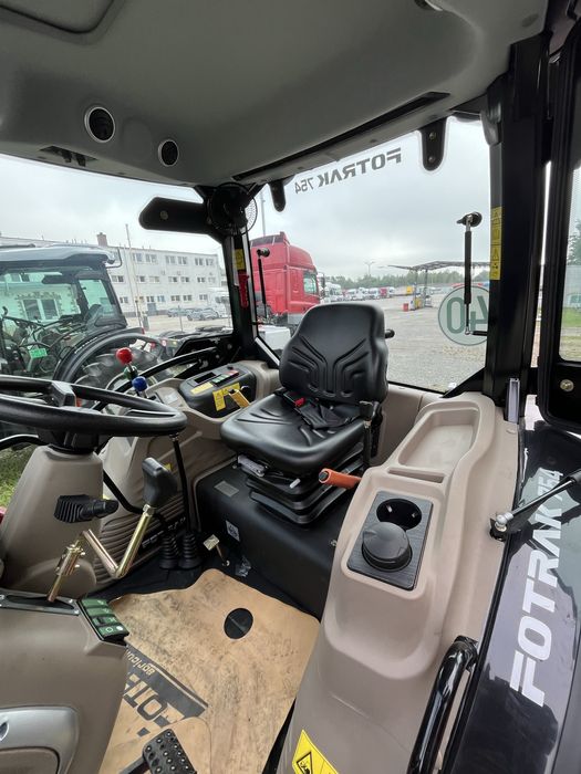 NOWY Ciągnik FOTRAK 75 KM silnik 3l 4 cylindry Dostawa z TUZ TUR Pług