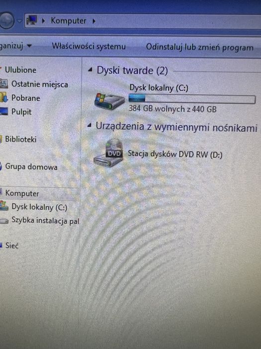 Lenovo all in one 21,5 cala
