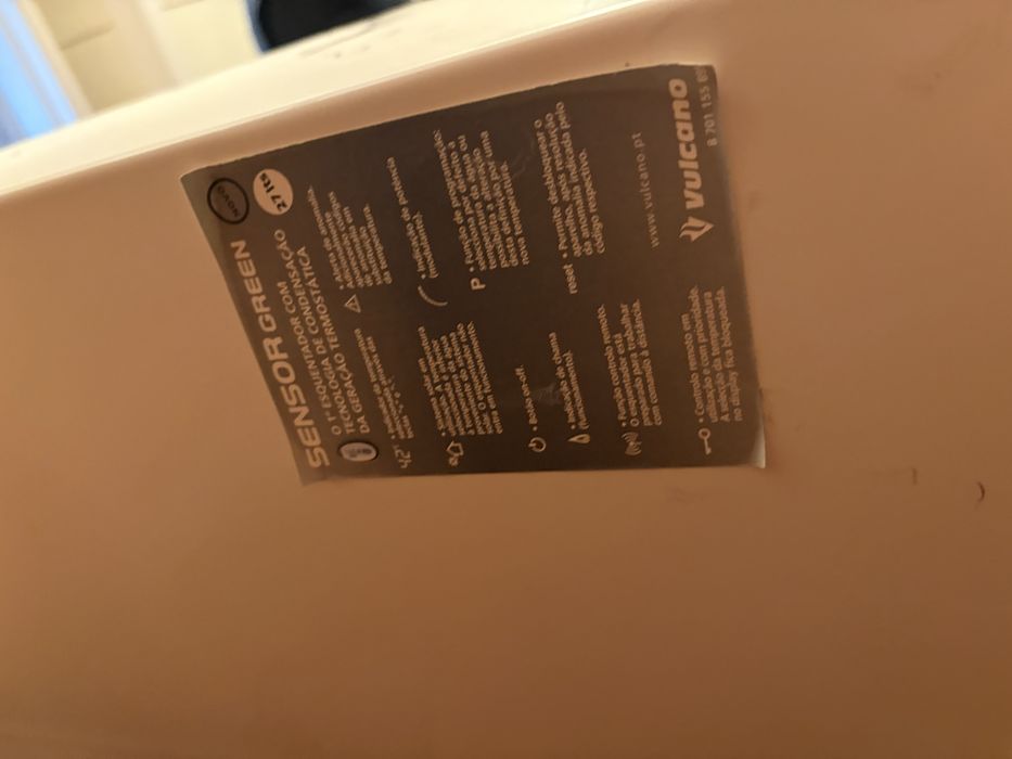 Esquentador 27 L vulcano