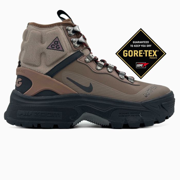 Мужские зимние кроссовки Nike ACG Air Zoom Gaiadome GTX "Brown" 40-45