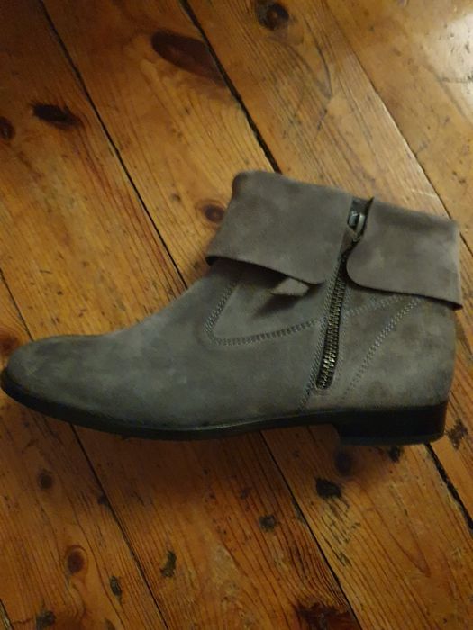 Botki damskie skórzane r.38