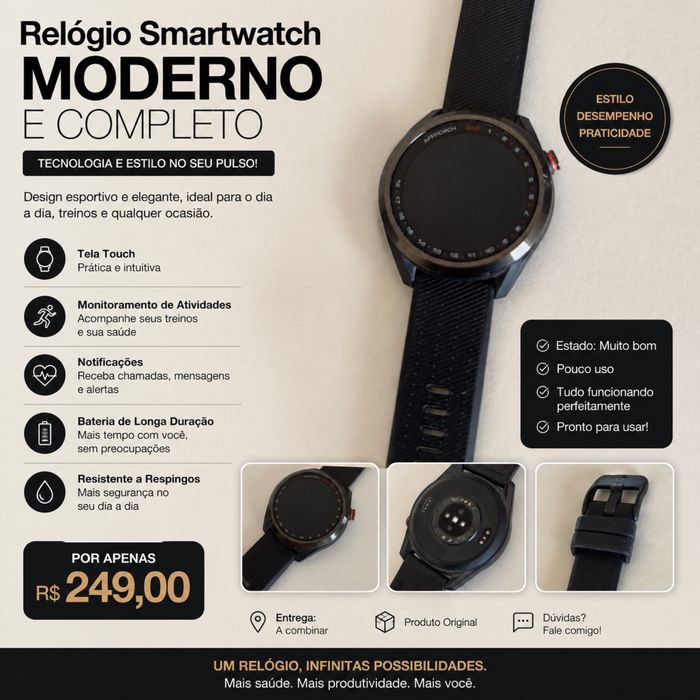 Relogio smartwatch