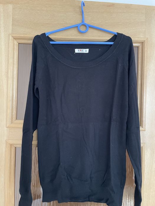 Sweter damski czarny clockhouse