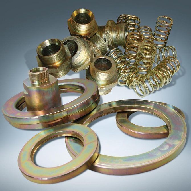 Покрытие цынком ( Оксидирование , холодное цинкование)