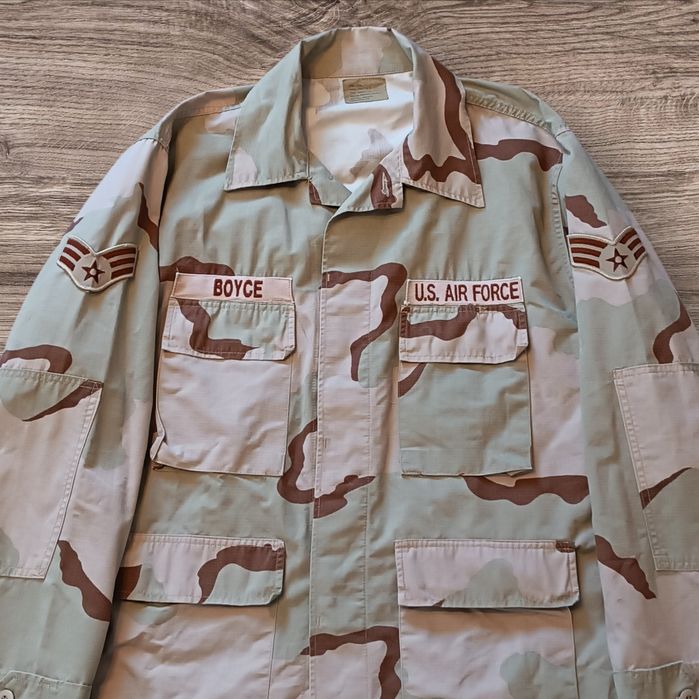 Kurtka Usa Air Force Military Combat Wojskowa Military r. L