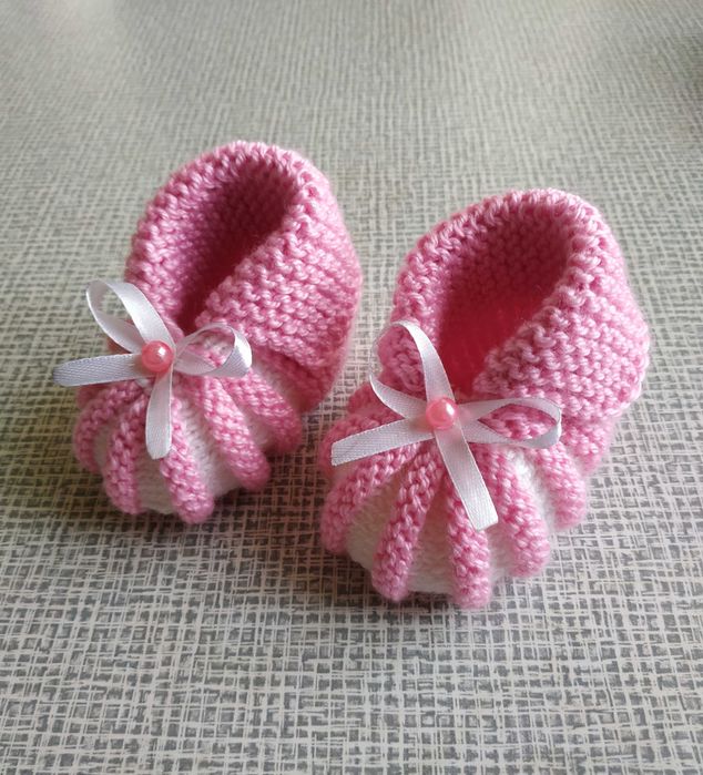 Пинетки детские вязаные