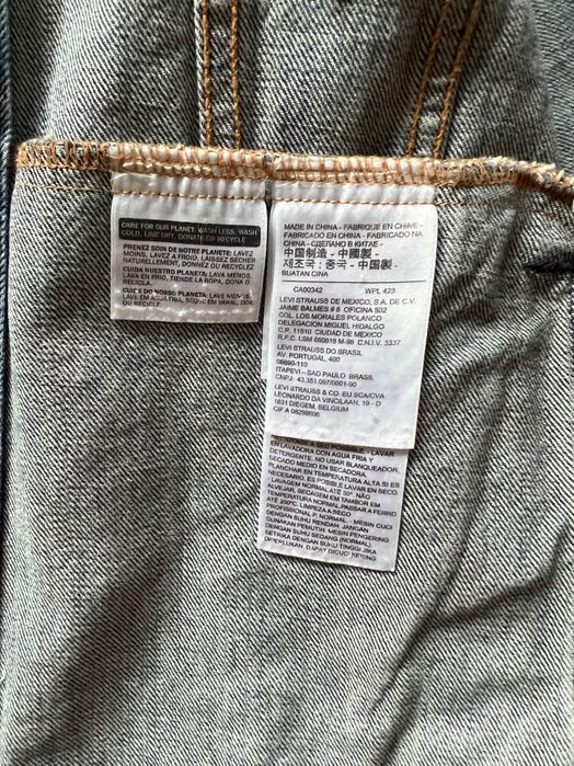 Levis Indigo Trucker Jacket