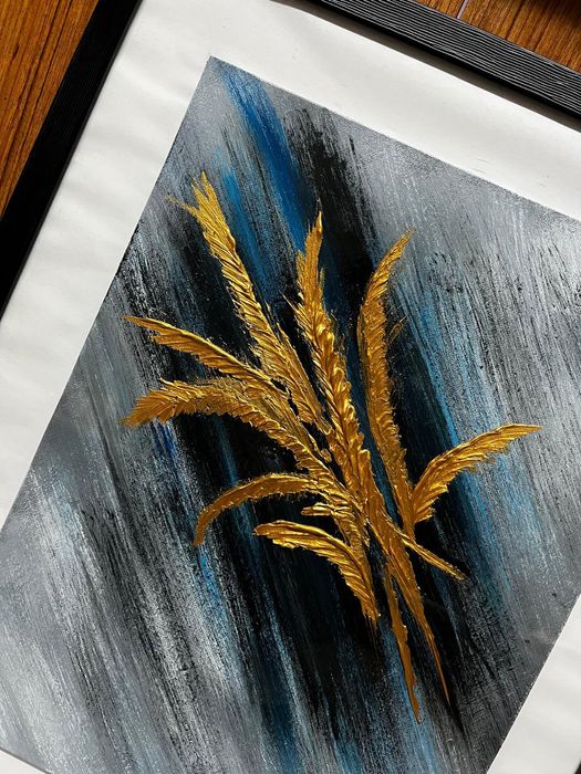 Quadro Espigas de Ouro