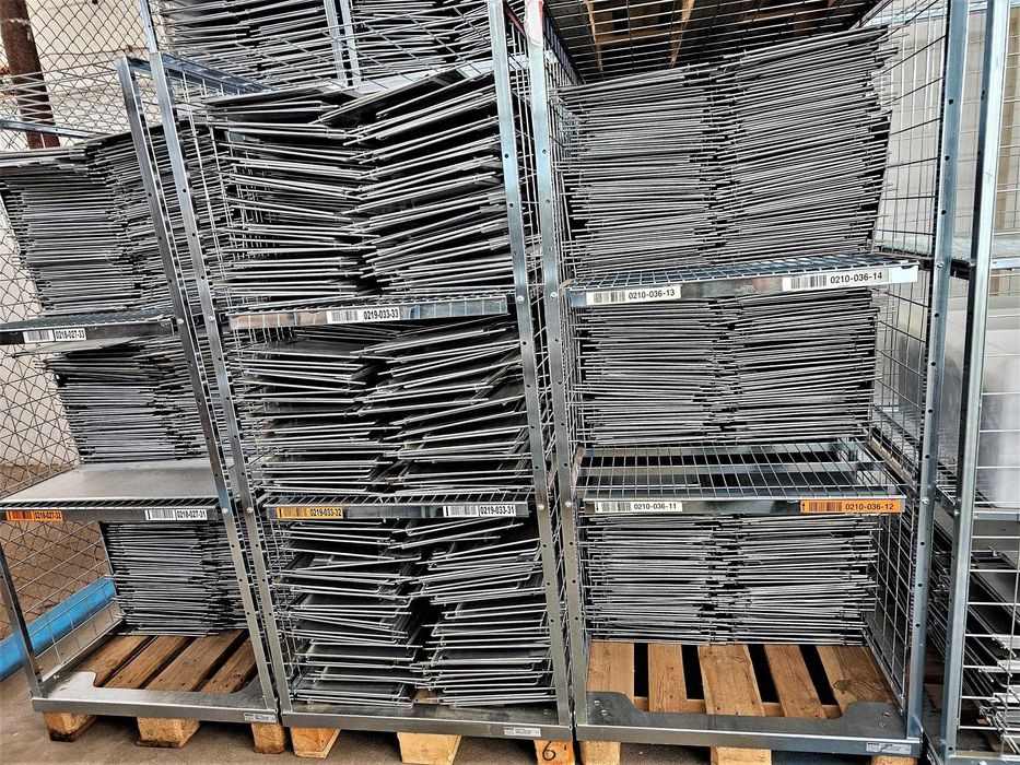 Kosz Nadstawka Kontener Gitterbox Regał Magazynowy Transportowy EURO