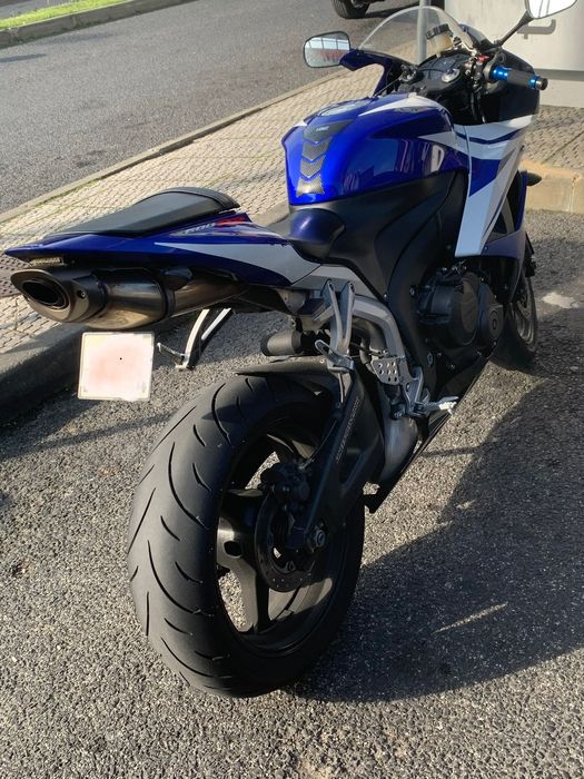 Ponteira de escape e catalisador original Honda CBR 600 RR 2007