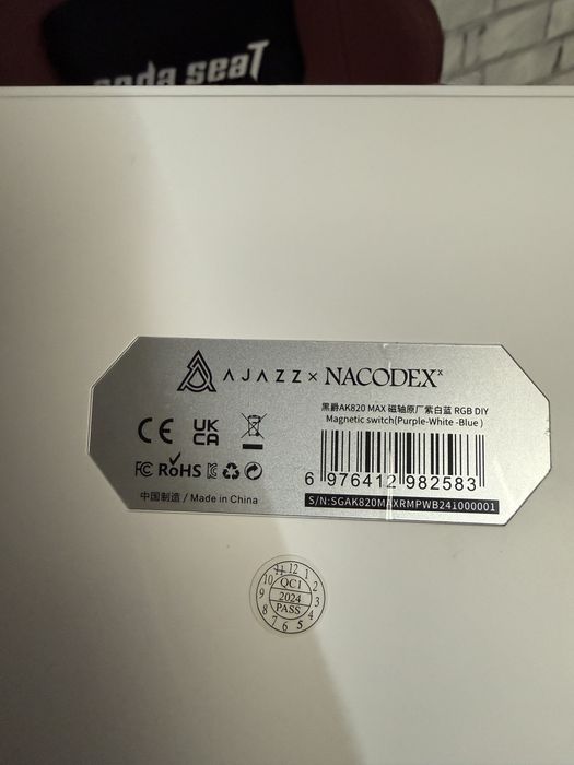Продам клавіатуру ajazz ak820 max