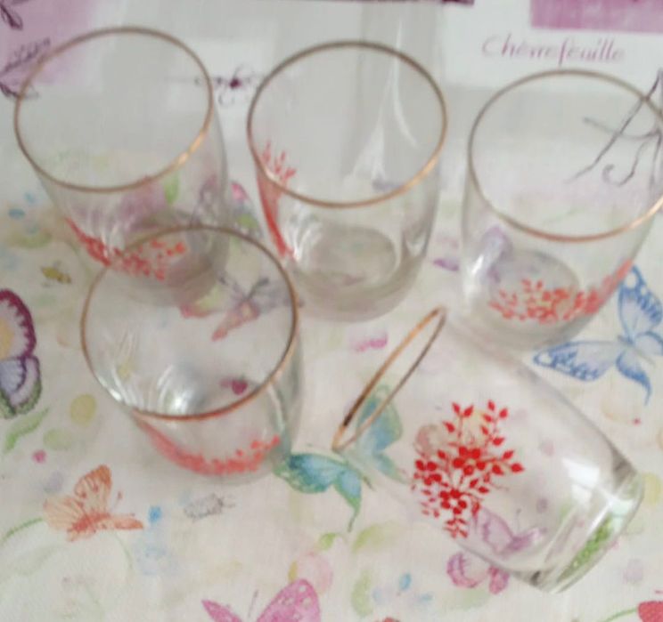 Подсвечники , бокали