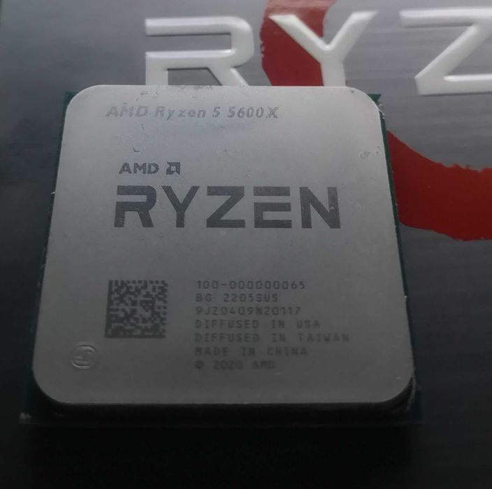 Procesor AMD Ryzen 5 5600X Socket AM4 6 x 3,7GHz Zen3 używany sprawny 100% nie podkręcany (zrobiłem upgrade na 5800x3d)