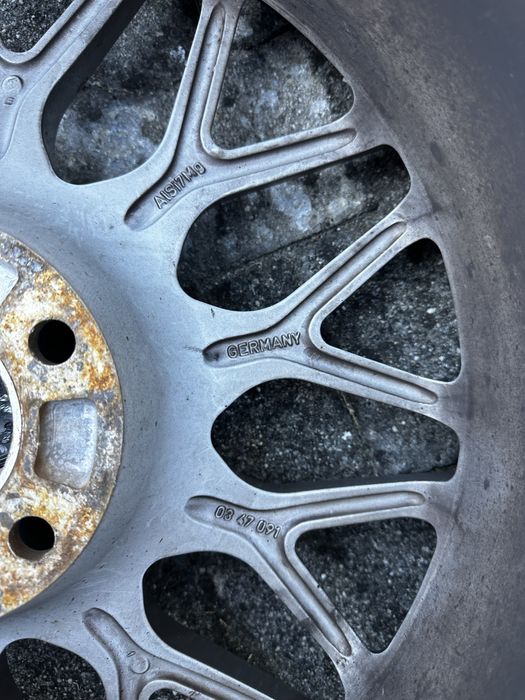 ORYGINALNE BBS RX301 19” 5x120 BMW + NOWE Bridgestone 2025