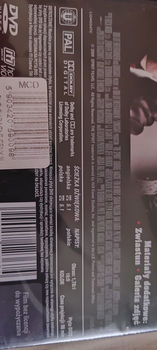 Spirit duch miasta film dvd nowy w folii