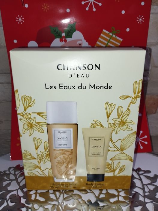 Kultowy zapach Chanson D'EAU vanilla zestaw świąteczny