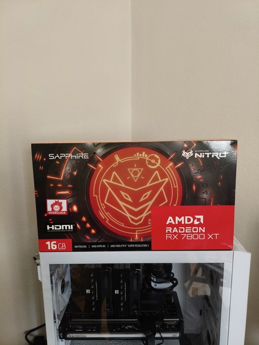 RX 7800 XT SAPPHIRE NITRO+ / Performance e estado Como novo!
